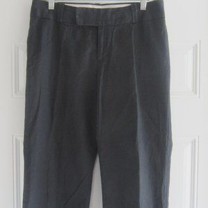 Banana Republic Stretch Black Crop Pants Size 6~Black Crop Pants Size 6